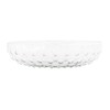 Creative Co-Op Round Glass Hobnail Serving Bowl, Clear