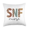 SNF Nurse Skilled Nursing Facility Week Appreciation Throw Pillow