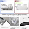 Parasol para parabrisas delantero para Honda CRV 2023-2024, parasol para