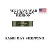 U.S. VIETNAM WAR SERVICE MOUNTED 3 RIBBON BAR W/ HOLDER