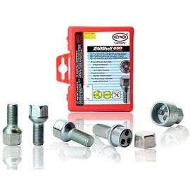 Fits Volkswagen Polo Heyner Germany Locking Wheel Nuts Set 4 Car Security Locks Anti-theft ZA