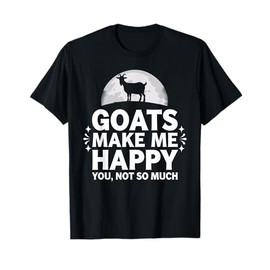 Cool Goat Design For Men Women Farm Animal Pygmy Goat Lover T-Shirt