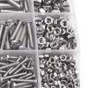 500PCS Pan Head Hex Socket Screws Stainless Steel Screw Nut