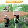 Lightweight Fishing Line Spooler Sliver Aluminum Tensioner Suction Line Winder