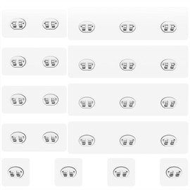 Jovware Upgraded Adhesive Hooks for Wall Mount, Self-Adhesive Corner Shelf Shower Caddy, Waterproof Bathroom & Kitchen, Wire Hook 12 Pack