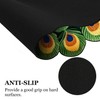 Peacock Animals Bath Mat Blue and Green Bathroom Rugs Funny