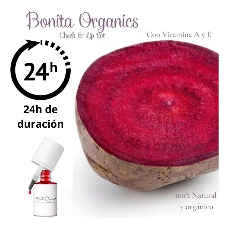 Rubor Liquido Betabel Natural Cheeks&lips 24 Hrs Indeleble