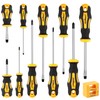 HORUSDY Screwdriver Set | 11-Pieces | 5 Flat & 5
