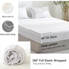 Simple&Opulence 100% Bamboo Viscose Fitted Sheet, Cooling and Luxurious Silky