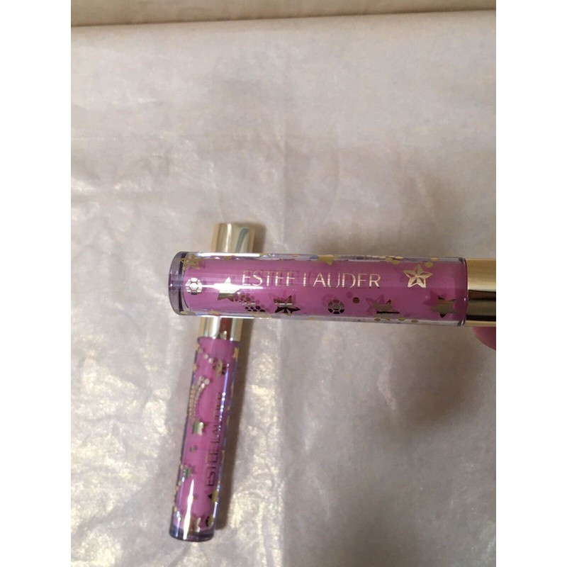 Estee Lauder 2*EsteeLauder Limited Edition Lip Gloss Crystal Pink New