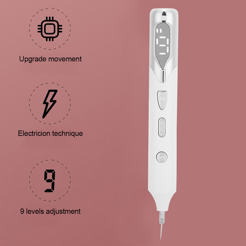 Electric Freckle Removal Pen 9 Gears Adjustment Painless Spots Pigment