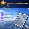Solar Fountain Pump 6.5W 6 Fountain Modes Energy Saving Solar