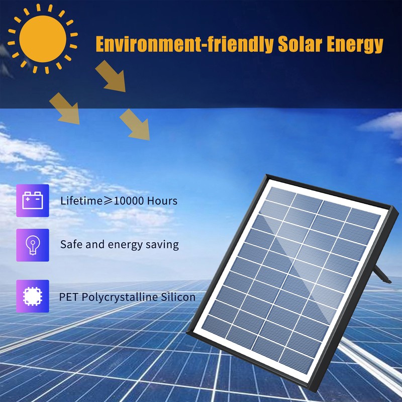 Solar Fountain Pump 6.5W 6 Fountain Modes Energy Saving Solar