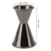 Cocktail Jigger Double Sided Stainless Steel Bar Shot Measuring Cup