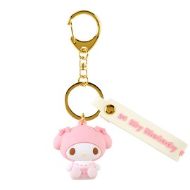 Sanrio 3D My Melody Keychain - 1.7 x 1.7 x 1.1 inches (4 x 4.4 x 2.9 cm) Character