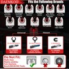 DAEMKOD 30 Pack Titanium Oscillating Tool Blades Metal Cutting, Professional