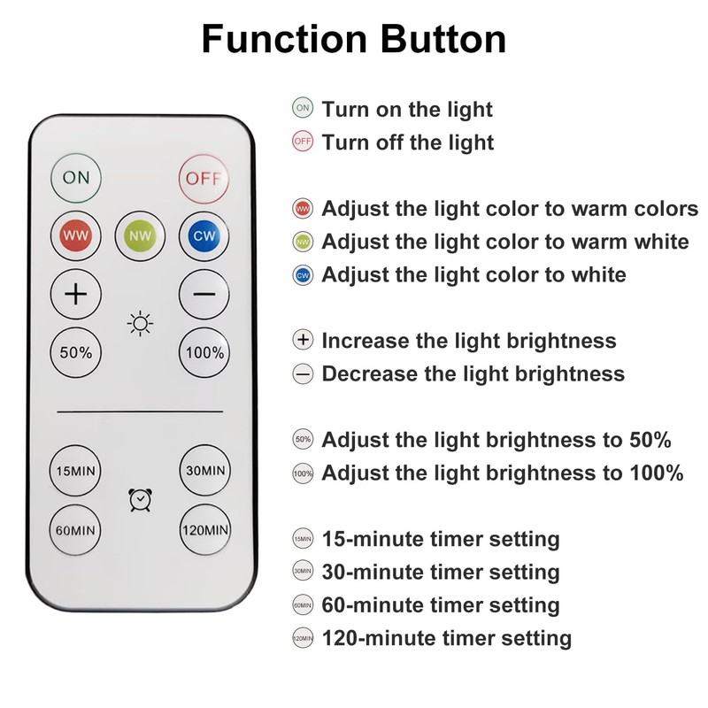 Table lamp Remote Control