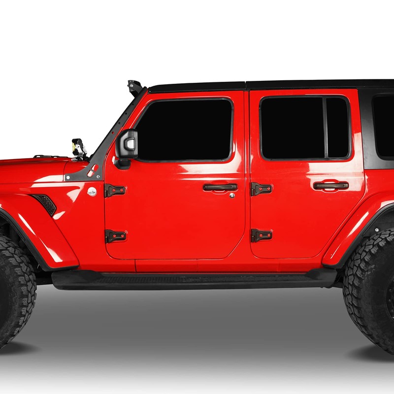 Hooke Road for Jeep Door Hinge Kit Compatible with Jeep