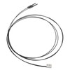 2PCS Fiber Optic Sensor Flat Thin Reflection Optical Fiber Sensor