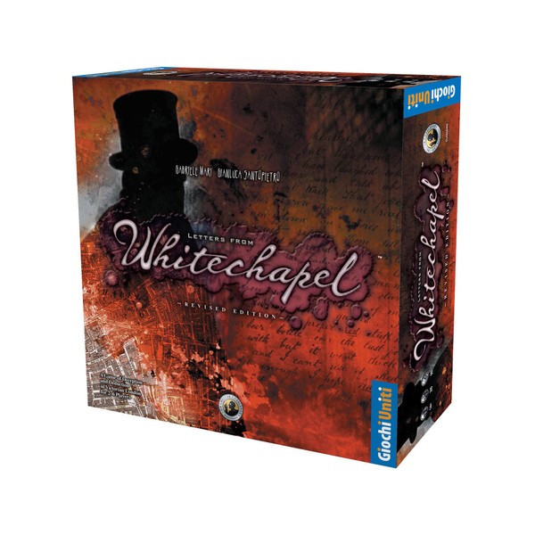 Letters from Whitechapel Board Game Revised Edition | Strategy Game for Teens and Adults | Detective Board Game | Ages 13 and up | 2 to 6 Players | Average Playtime 90 Minutes | Made by Giochi Uniti