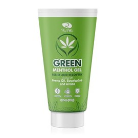 Ross D’Elen Green Menthol Gel XL Tube with Massager
