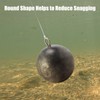Dr.Fish Cannonball Sinkers Saltwater Ocean Fishing Weights Trolling Downrigger Weights