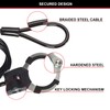 Master Lock Cable Lock with Key 1m Ideal for Scooter