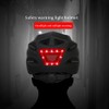 Bike Helmet with USB Rechargeable Light Safety Helmet Adjustable Mountain