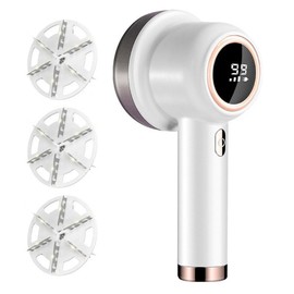 Fabric Shaver, 3 Modes Adjustable Lint Ball Remover Sweater Trimmer Defuzzer with Digital Display for Removing Clothes Couch Blanket Fuzz