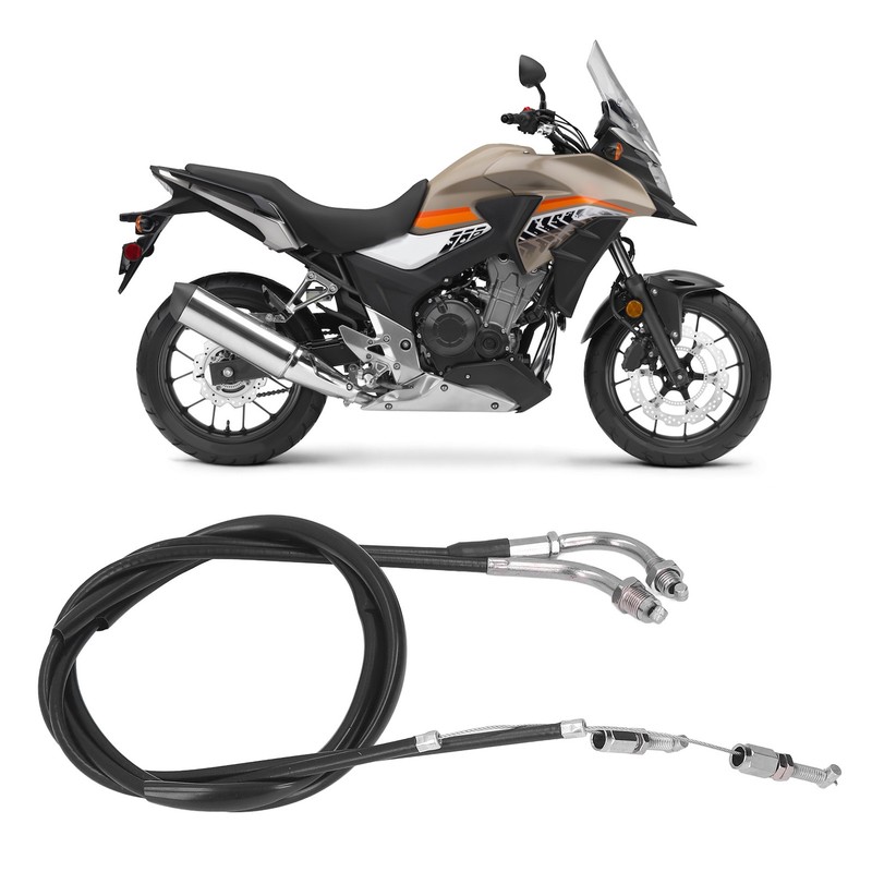 Push Pull Throttle Cable Set 17920‑323‑000 17910‑341‑000 Replacement for CB350