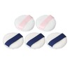 5pcs Face Powder Puff Double Sided Raised Pile Soft Skin