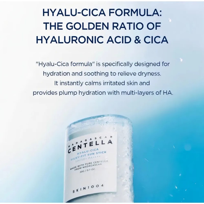 Skin1004 - Hyalu-cica Sliky-fit Sun Stick Spf50 Pa