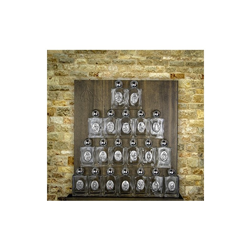 Venerare Glass Holy Water Bottle (Saint Joseph)