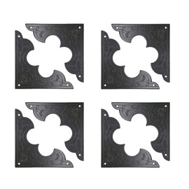 Decorative Metal Fittings/Shinano Door Corner Large Age Color Pack of 8