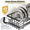 OMAIRA 6-Pack Shower Caddy Organizer Shelves Rack, Stainless Steel Adhesive