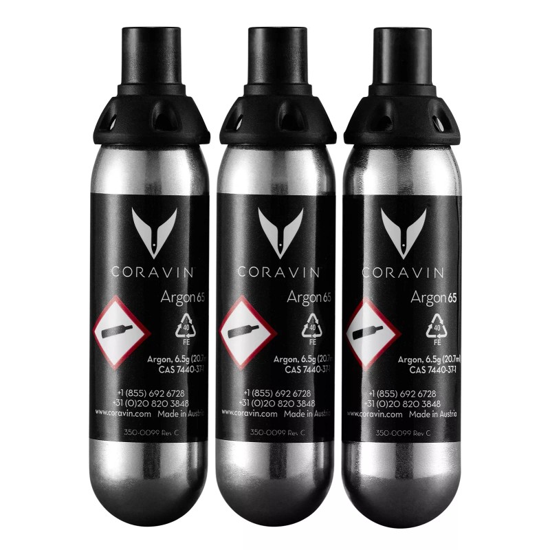 Coravin Kit 3 Argon Gas Capsules Coravin