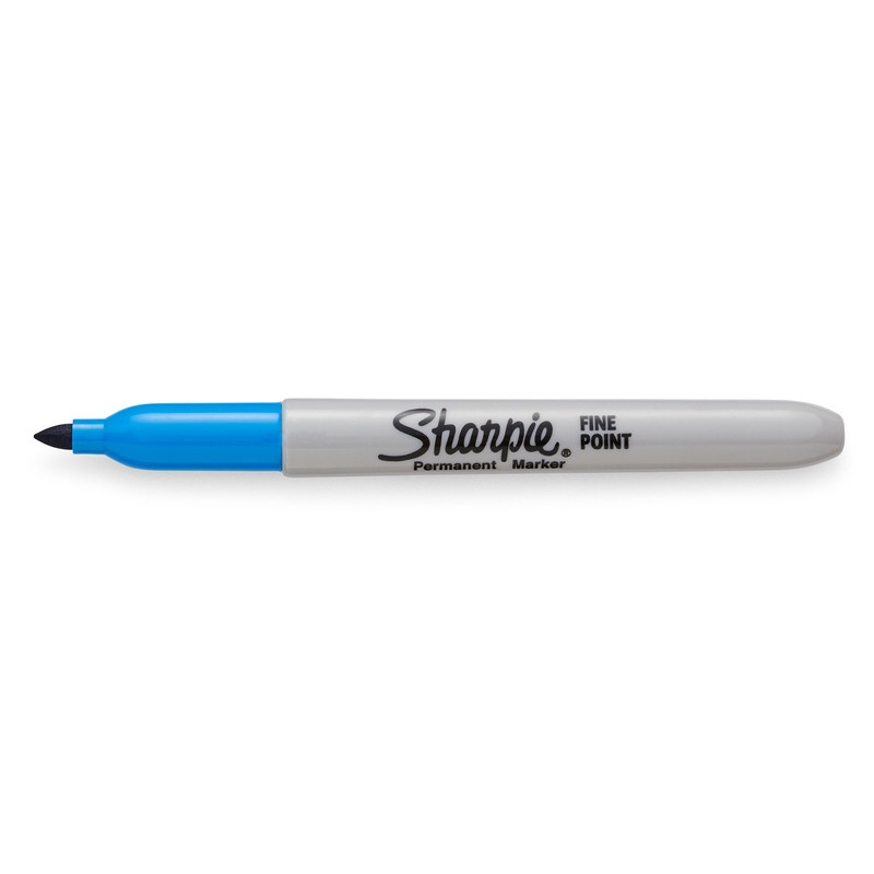 Sharpie Permanent Markers | Fine Point | Brilliant Blue |
