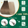 Easyouth Clip in Hair Extensions Ombre Clip in Hair Extensions