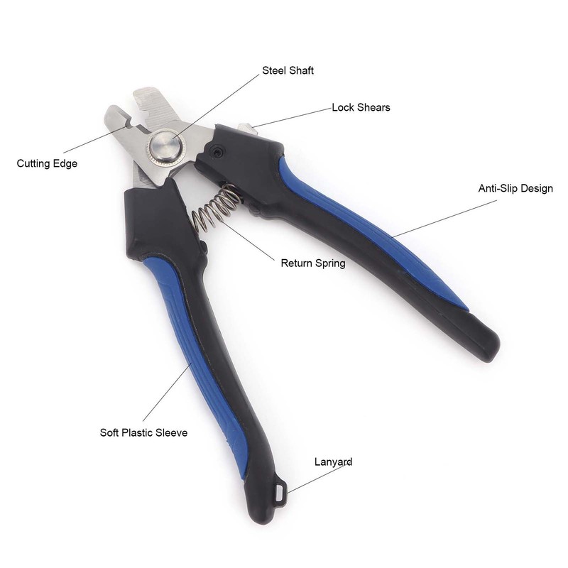 Thin Tube Plier High Carbon Steel Fine Pipeline Cutting Scissors