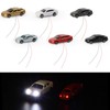 EC200 12PCS 1:200 Z Scale Model LED Lighted Car with