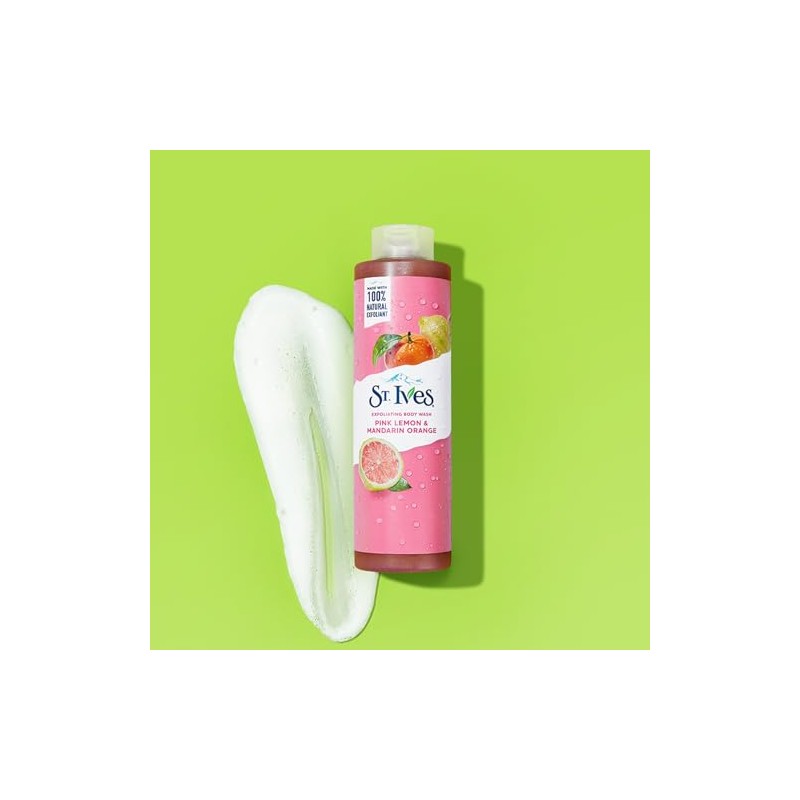 St Ives Body Wash Pink Lemon + Mandarin Orange 16
