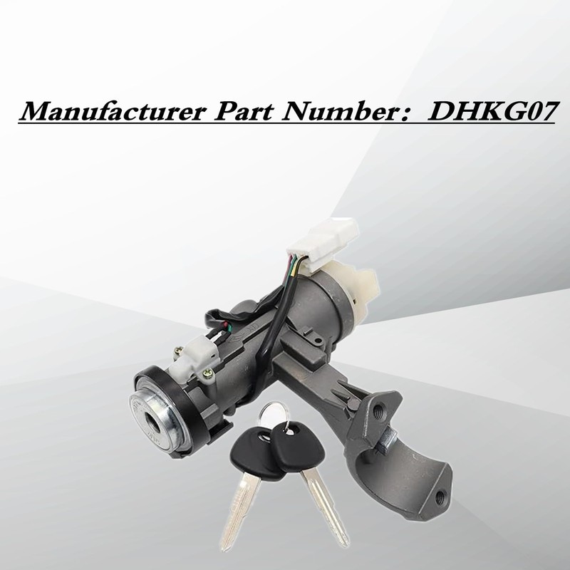 XQSMWF Ignition Lock Cylinder Switch Assembly with Key Compatible with