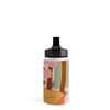 Deny Designs Water Bottle, Straw Lid 12 oz, sandrapoliakov FLOWERS