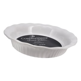 CorningWare FW111 French White 9 in Pie Plate