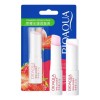 2 Bálsamos Para Labios Hidratante Humectante De Fresa Y Aloe