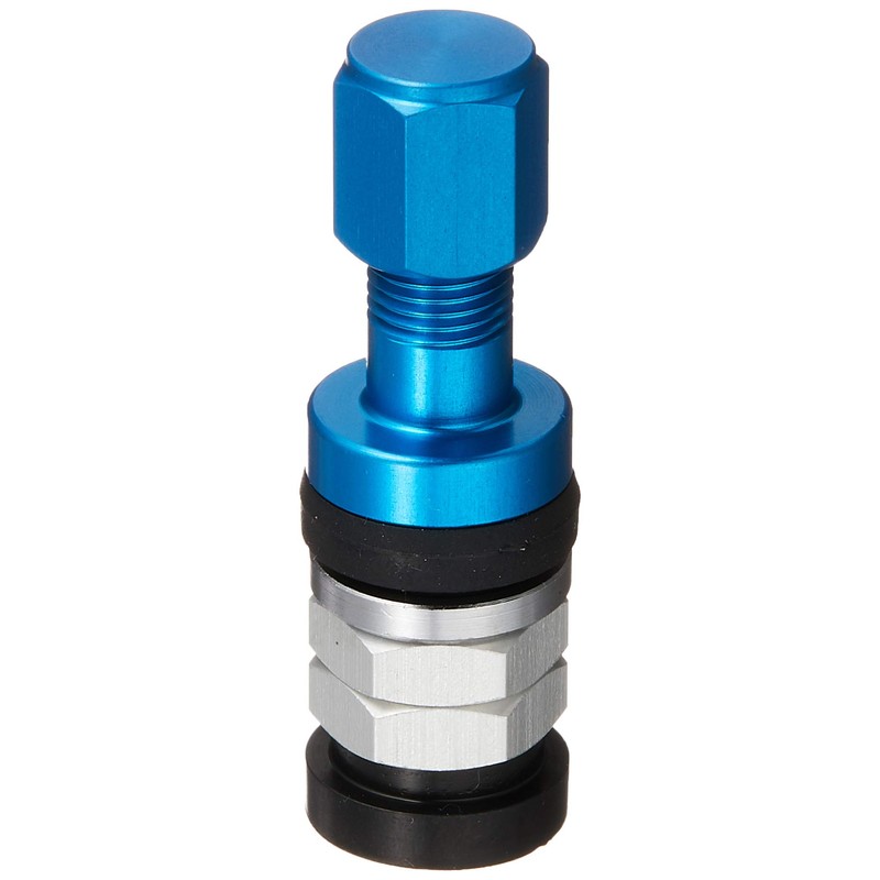 KYO-EI(協永産業) インサイドバルブ (軽合金アルミ製) 14φ 39mm ブルー S27A2YBL