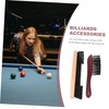 Abaodam 2Pcs Billiard Table Brush Pool Table Cleaning Tool for