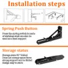 CEEYSEE Pack of 2 Folding Console 200 mm Heavy Duty