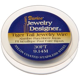 Tiger Tail Wire Nylon Coated Stainless Steel 36mm, 30 feet