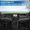 KUST Black Dash Cover for Toyota Highlander 2020-2025 2026 (L,